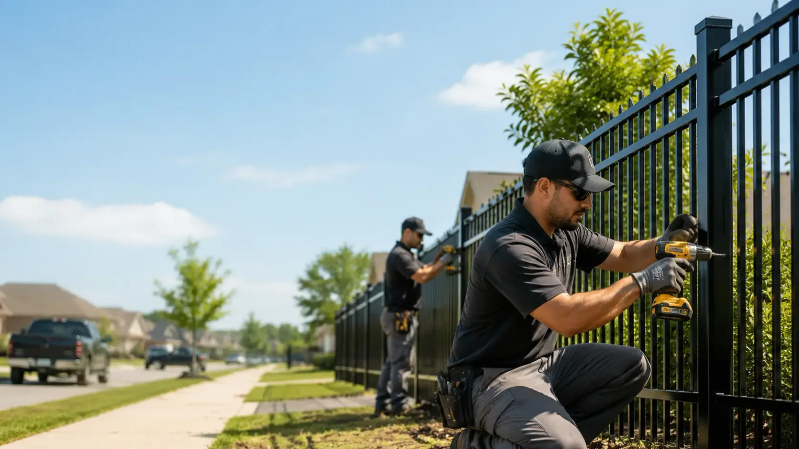 Metal Fence Installation in Cumberland, VA